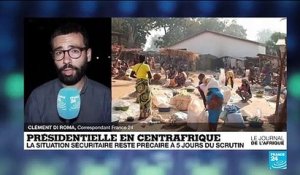 Centrafrique : la situation sécuritaire reste précaire à 5 jours du scrutin