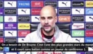 15e j. - Guardiola : "De Bruyne est un joueur exceptionnel, il est important pour nous"