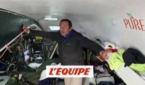 Le «tuyau» d'Attanasio pour se réchauffer - Voile - Vendée Globe