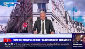 Story 2: Emmanuel Macron doit trancher sur la piste des confinements locaux - 29/12