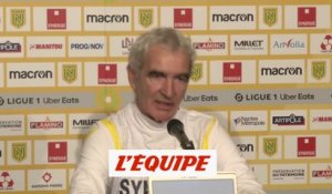 Domenech : « Augustin a un retard physique » - Foot - L1 - Nantes