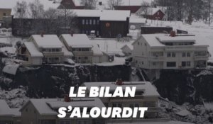 En Norvège, le bilan s'alourdit à 5 morts après le glissement de terrain