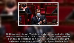 Coronavirus - Les députés LR veulent entendre Olivier Véran sur la vaccination en France