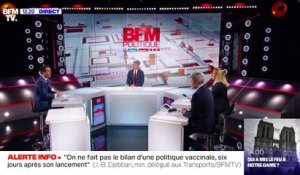 Vaccination : "On ne fait pas le bilan d'une politique vaccinale, six jours après son lancement", Jean-Baptiste Djebbari - 03/01
