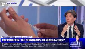 Covid-19: pourquoi seulement les professionnels de santé de plus de 50 ans peuvent-ils désormais se faire vacciner ?