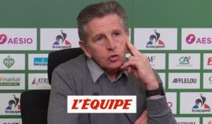 Puel : « Ruffier ? Une situation qui rentre dans une normalité et une logique » - Foot - L1 - ASSE