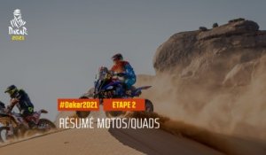 #DAKAR2021 - Étape 2 - Bisha / Wadi Ad-Dawasir - Résumé Moto/Quad