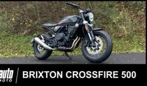 Brixton 500 Crossfire Essai POV d'une  adorable A2 Auto-Moto.com