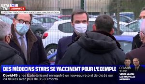 Olivier Véran se joint à l'opération vaccinale et médiatique d'une quinzaine de médecins "stars"