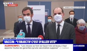 Olivier Véran; "Entre 35.000 et 40.000 Français ont été vaccinés, la semaine prochaine le rythme augmentera encore"