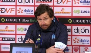 DFCO-OM : un André Villas-Boas tout en déception en conf après le nul à Dijon