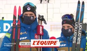 Jacquelin « On a joué avec notre expérience » - Biathlon - CM (H)