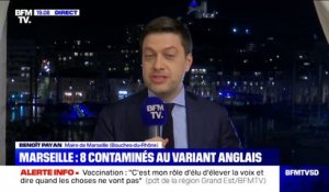 Benoît Payan, maire de Marseille: "On voit la virulence de ce variant anglais, il est extrêmement rapide"