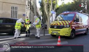 Variant britannique du Covid-19 : huit personnes testées positives à Marseille