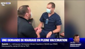 Un Américain demande en mariage son petit-ami en pleine vaccination contre le Covid-19