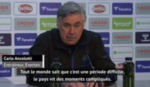 18ème j. - Ancelotti : "Le football peut être une bonne distraction"