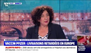 Covid-19: un vaccin français attendu "courant 2021", selon Frédérique Vidal