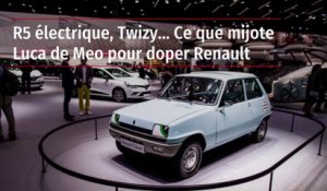 R5 électrique, Twizy… Ce que mijote Luca de Meo pour doper Renault