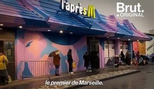 Marseille. : l'"Après M", un ancien McDonald's transformé en un lieu dédié à la solidarité