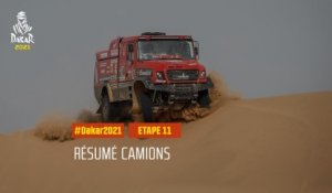 #DAKAR2021 - Étape 11 - AlUla / Yanbu - Résumé Camion