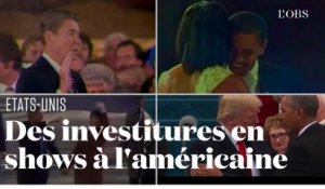 De Reagan à Trump, les moments forts des investitures des présidents américains
