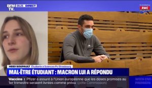 "Plus on attend, plus ce sera dur de revenir à une vie normale": l'étudiante qui a écrit à Emmanuel Macron s'exprime pour BFMTV
