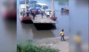 Lui il était un peu trop pressé de quitter le bateau