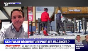 Jean-Luc Boch (Association des maires de stations de montagne): "Si la montagne reste fermée, ça va être une véritable catastrophe sociale"
