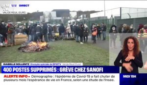 La gronde des salariés de Sanofi à Val-de-Reuil après l'annonce des suppressions de postes