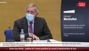 « L’approche de Veolia est hostile », considère Gérard Mestrallet, ancien patron de Suez
