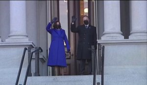 Kamala Harris arrive à son tour à la Maison Blanche