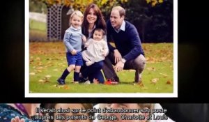 Kate Middleton et William - un départ qui tombe mal