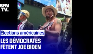 Élections américaines: les démocrates fêtent Joe Biden