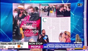 Laeticia Hallyday séparée de Jalil Lespert à cause de Jade ? Bernard Montiel rétablit la vérité