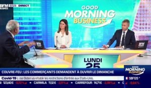 Pierre Goguet (CCI France): Couvre-feu, les commerçants demandent à ouvrir le dimanche - 25/01