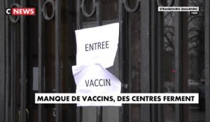 Manque de vaccins : des centres ferment à Strasbourg