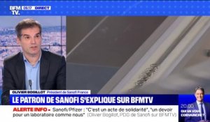 Olivier Bogillot (Président de Sanofi France): "C'est 100 millions de doses qu'on va produire pour BioNtech d'ici la fin de l'année"