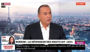 Regardez le débat organisé ce matin en direct dans "Morandini Live" sur CNews sur le port du burkini - VIDEO