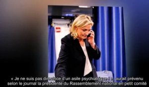 ✅ Marine Le Pen cinglante - « Je ne suis pas directrice d’un asile psychiatrique ! »