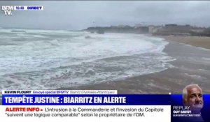 Malgré la fin de la vigilance orange pour vagues-submersion, Biarritz se prépare à un nouvel épisode de marée haute ce dimanche soir