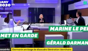 Marine Le Pen a toujours été contre la CEDH sauf... pour défendre Génération identitaire