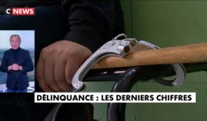 Les derniers chiffres liés à la délinquance en France