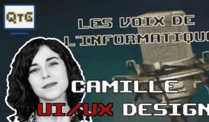 Camille – UI/UX design – Les voix de l'informatique #1