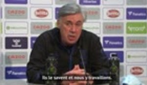 21e j. - Ancelotti : "Everton se battra jusqu'au bout"
