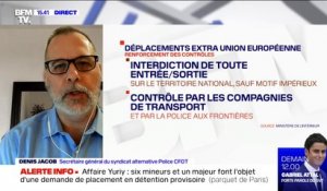 Couvre-feu: pour Denis Jacob (Alternative Police CFDT) le renforcement des contrôles ne doit pas se faire "au détriment du reste des missions" de la police