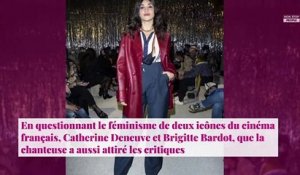 Camélia Jordana défend ses propos sur Catherine Deneuve et Brigitte Bardot