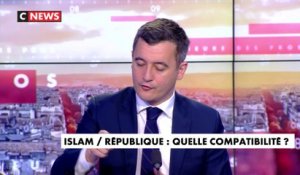 Gerald Darmanin : «Qu'une jeunesse de France considère que les lois de la religion sont supérieures à toute loi de la République, c'est une faillite», dans #HDPros