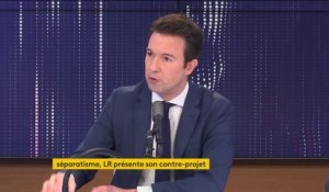 Les députés LR proposent leur contre-projet sur le séparatisme : "Nos adversaires, c'est à la fois l'islam politique et c'est la lâcheté et l'angélisme des gouvernants depuis des décennies", selon Guillaume Peltier