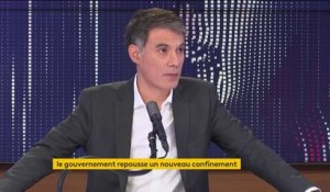 Covid-19 : "Je suis pour qu'on puisse confiner au fur et à mesure, en fonction des situations", affirme Olivier Faure, qui plaide pour des confinements localisés