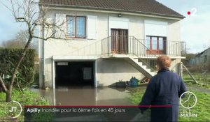 Crues : dans l’Oise, le village d’Apilly inondé pour la sixième fois en 45 jours